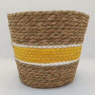 Ghiveci decorativ împletit (h 25 cm)