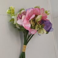 Buchet flori artificiale (h 25 cm) - imagine 2