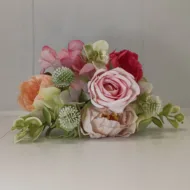 Buchet flori artificiale (h 25 cm) - imagine 3