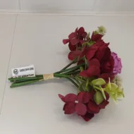 Buchet flori artificiale (h 25 cm) - imagine 6