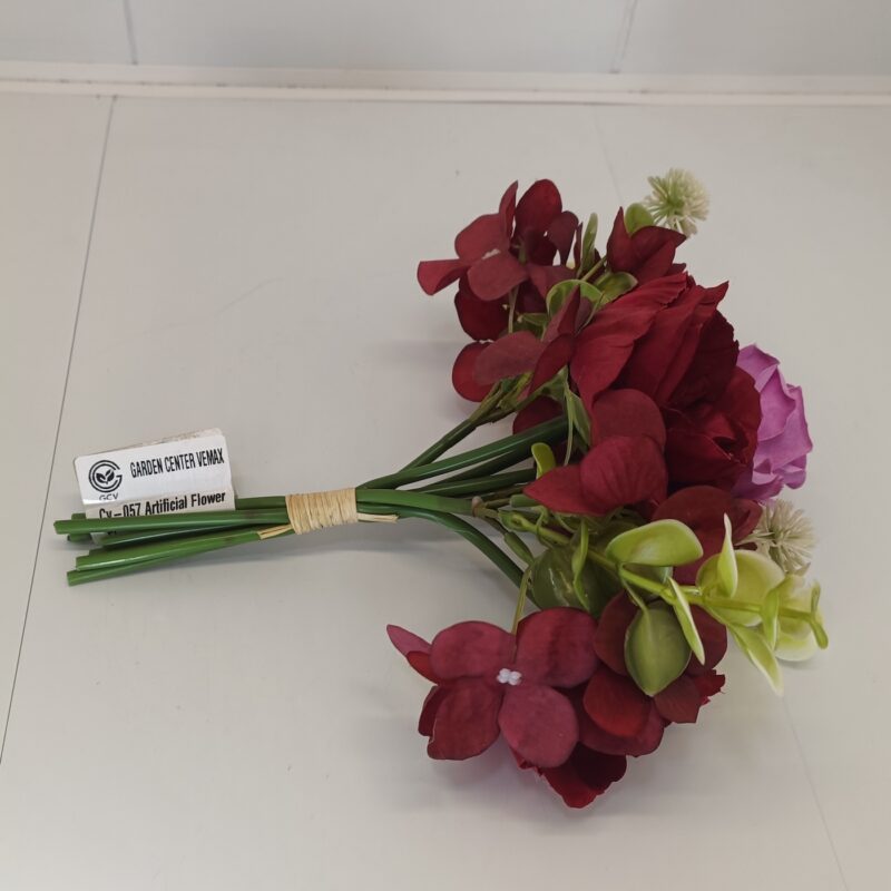 Buchet flori artificiale (h 25 cm) - imagine 6