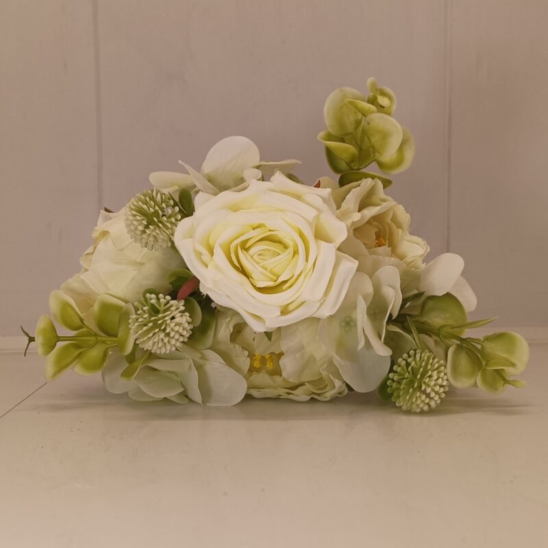 Buchet flori artificiale (h 25 cm) - imagine 7