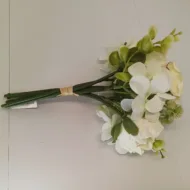 Buchet flori artificiale (h 25 cm) - imagine 8