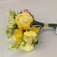Buchet flori artificiale (h 25 cm) - imagine 12
