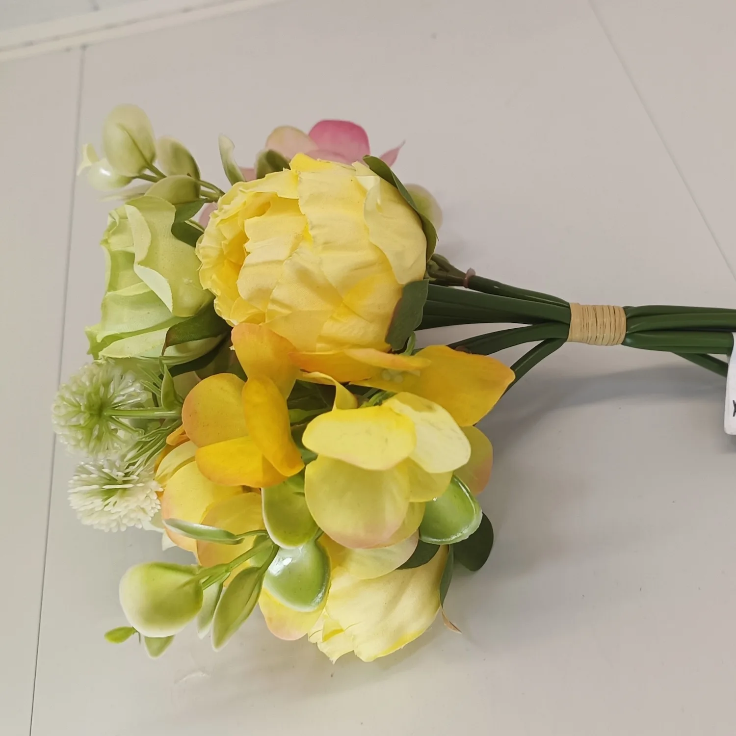 Buchet flori artificiale (h 25 cm) - imagine 12
