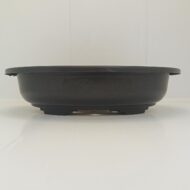 Ghiveci bonsai plastic oval (38 x 30 x 9 cm)