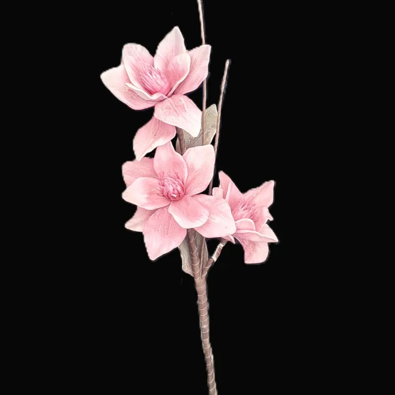 Floare artificiala decor (h 102 cm) - imagine 1
