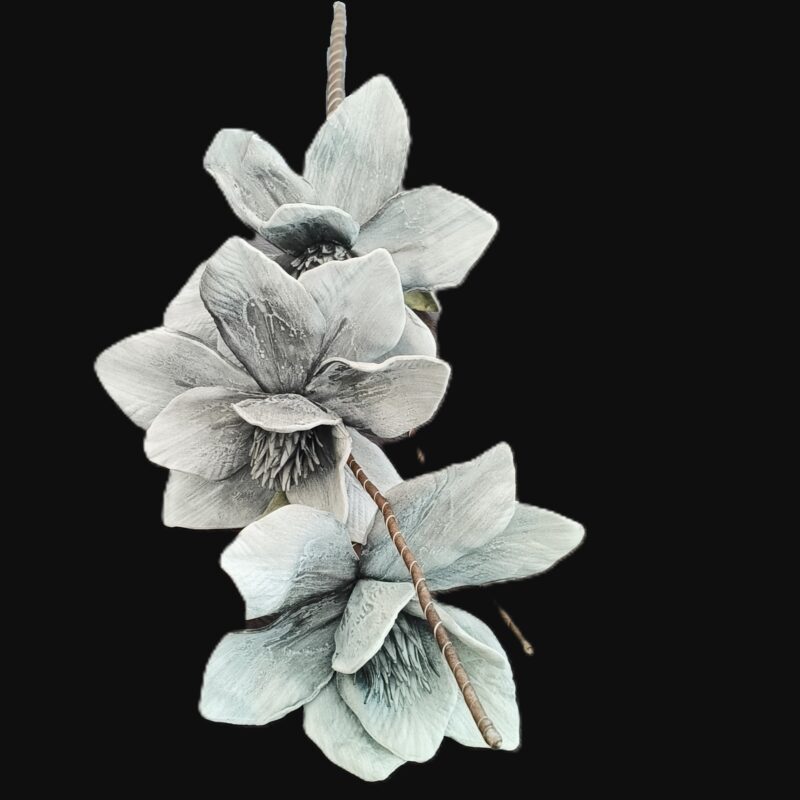 Floare artificiala decor (h 102 cm) - imagine 6