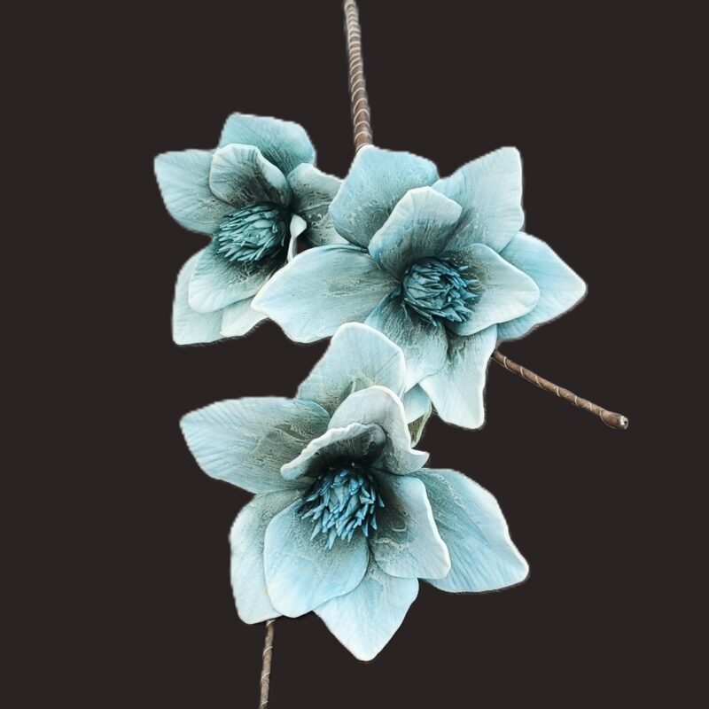 Floare artificiala decor (h 102 cm) - imagine 4