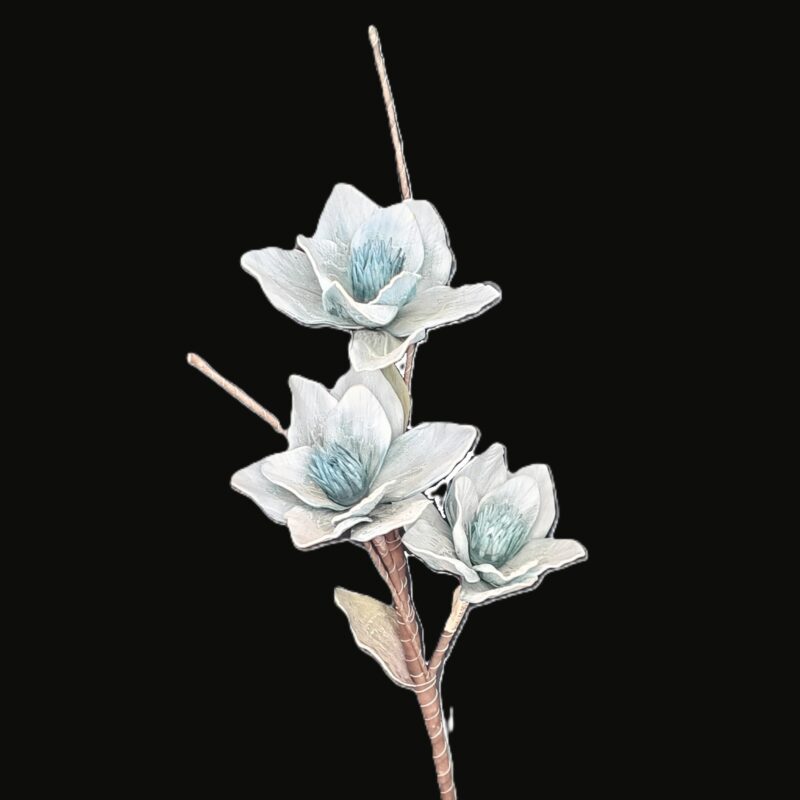 Floare artificiala decor (h 102 cm) - imagine 5