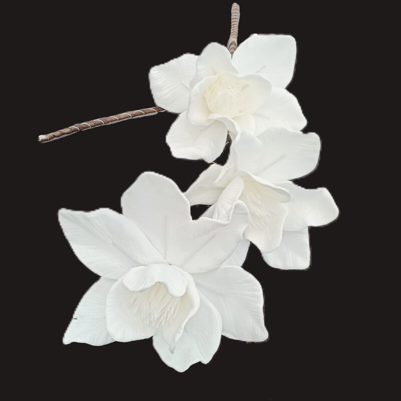 Floare artificiala decor (h 102 cm) - imagine 2