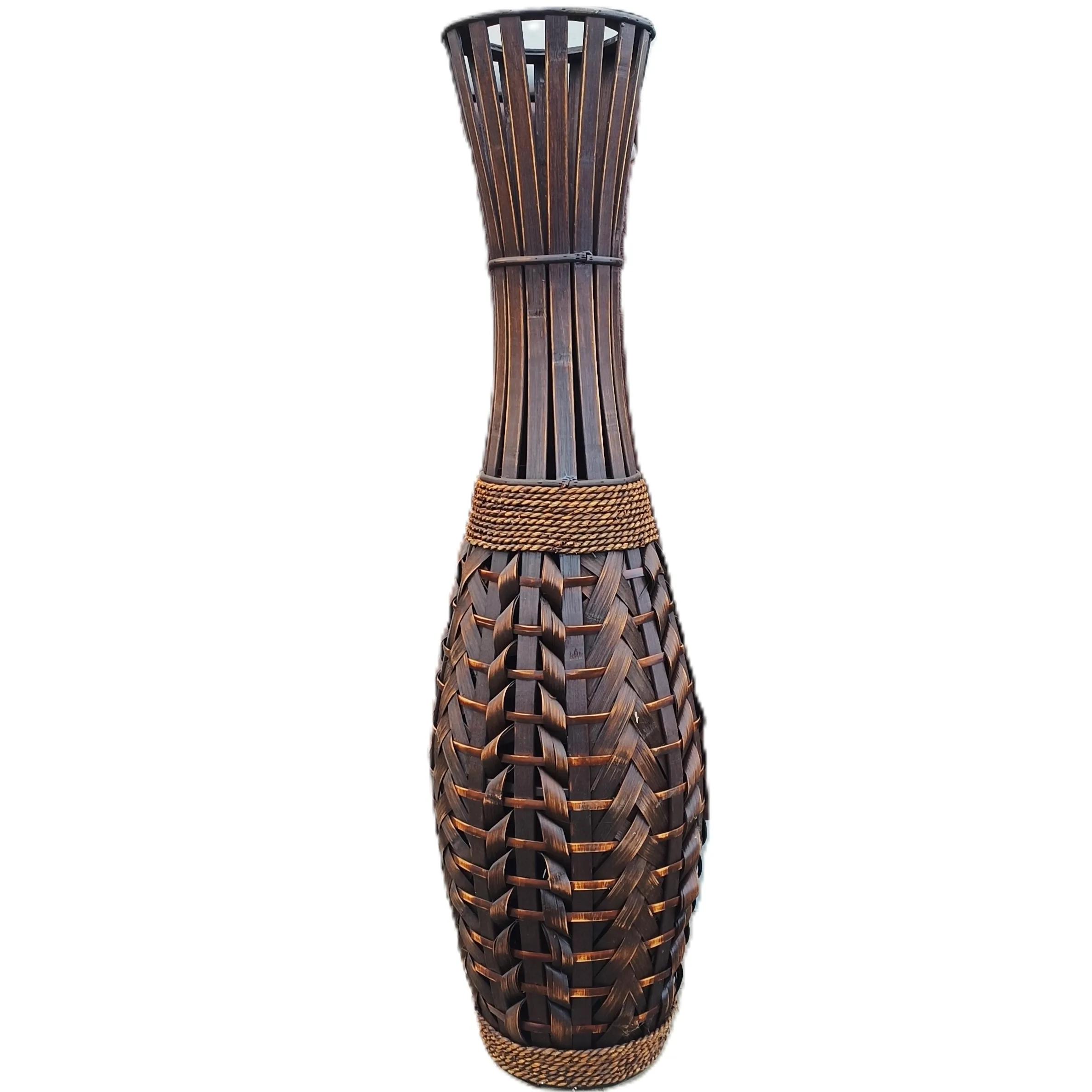 Vază decorativă bambus (h 100 cm) - imagine 1