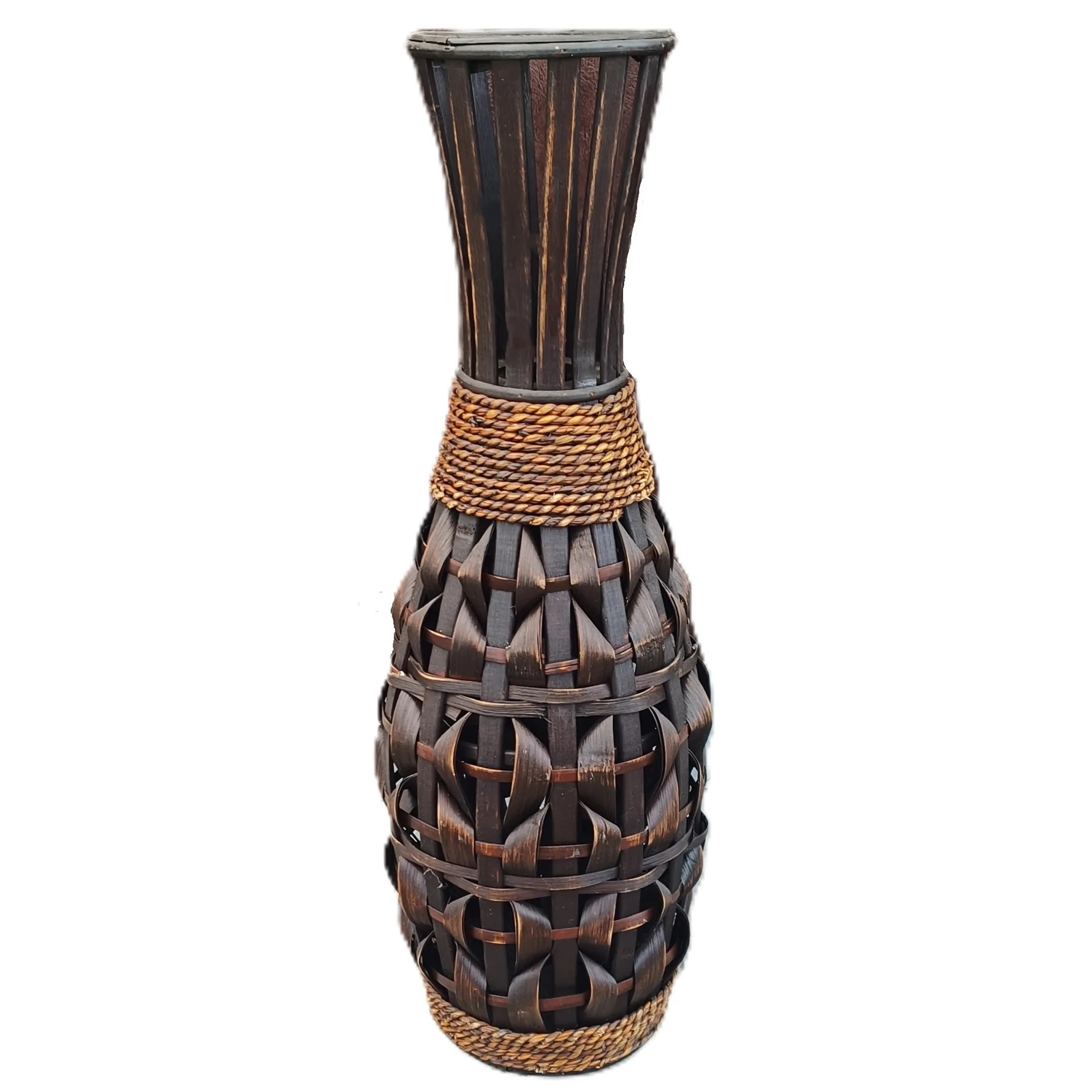 Vază decorativă bambus (h 50 cm) - imagine 1