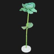 Floare artificiala decor (h 100 cm) - imagine 3