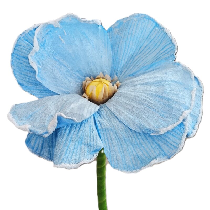 Floare artificiala decor (h 135 cm) - imagine 3