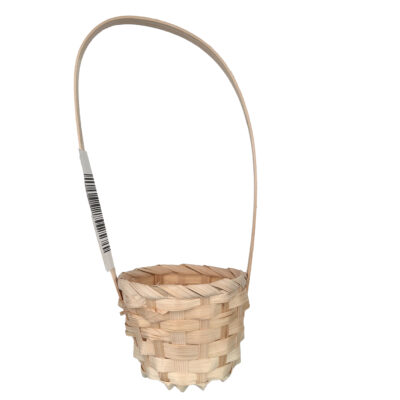 Coș decorativ împletit (7 cm)