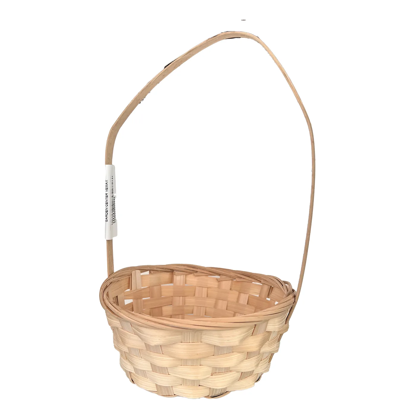 Coș decorativ împletit (18 cm) - imagine 1