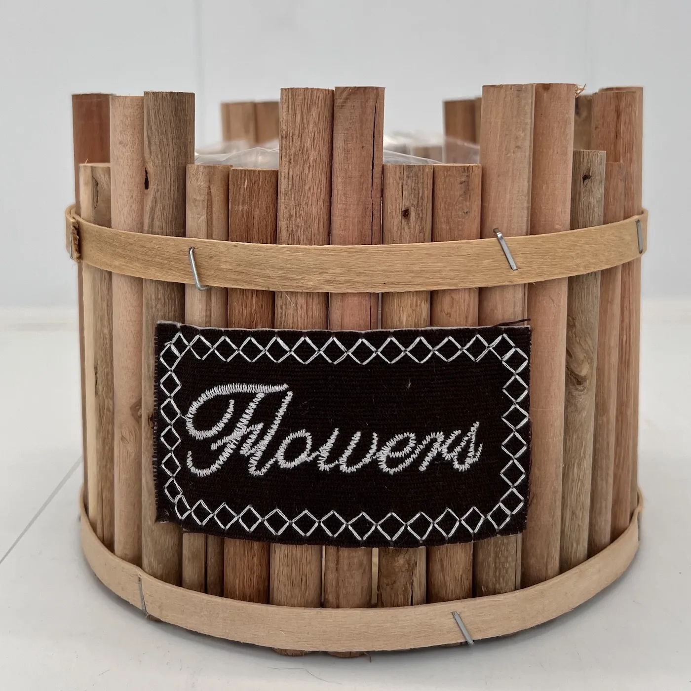 IMG_8263 Ghiveci decorativ lemn LY002 (h 13,5 cm) - imagine 1