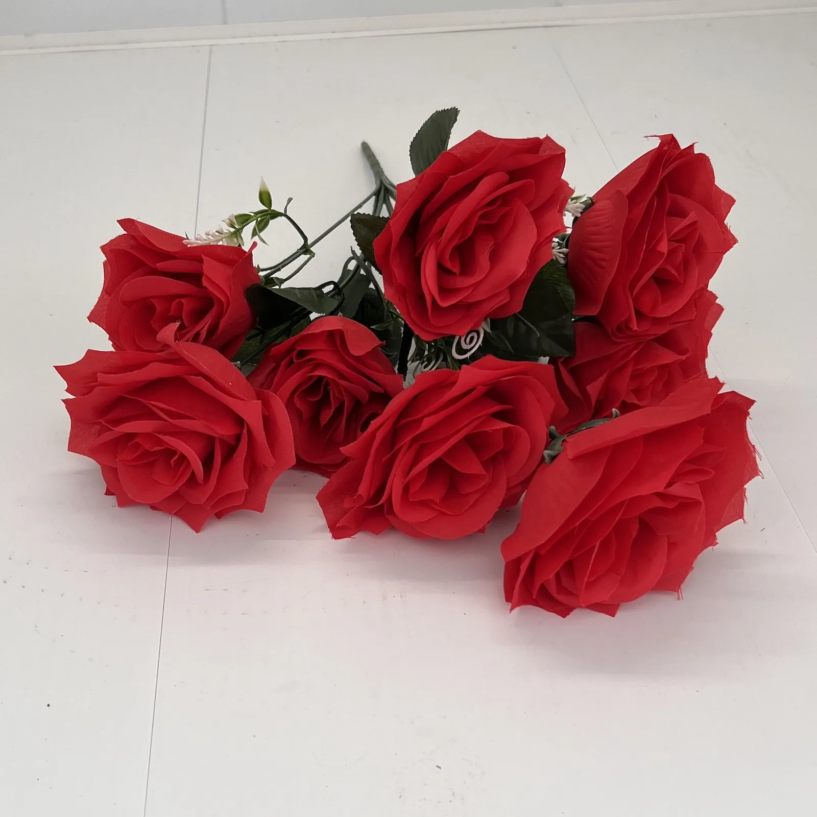 IMG_8374 Buchet flori artificiale trandafiri - imagine 1