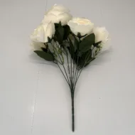 Buchet flori artificiale trandafiri - imagine 13