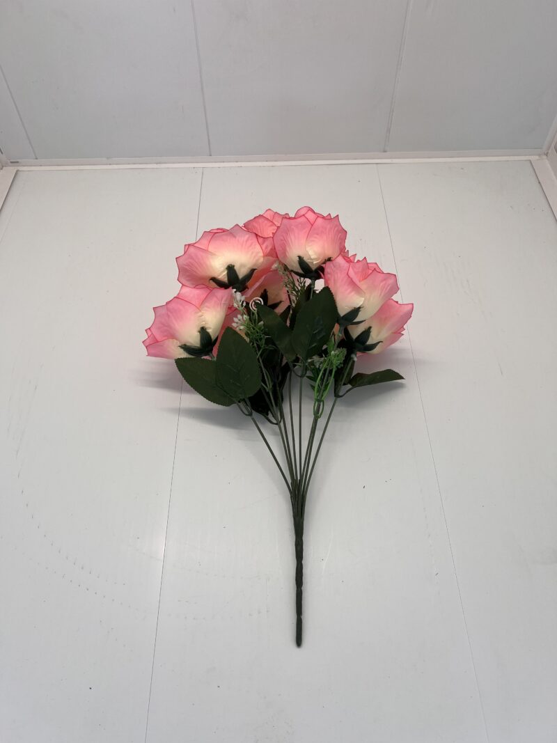 Buchet flori artificiale trandafiri - imagine 11