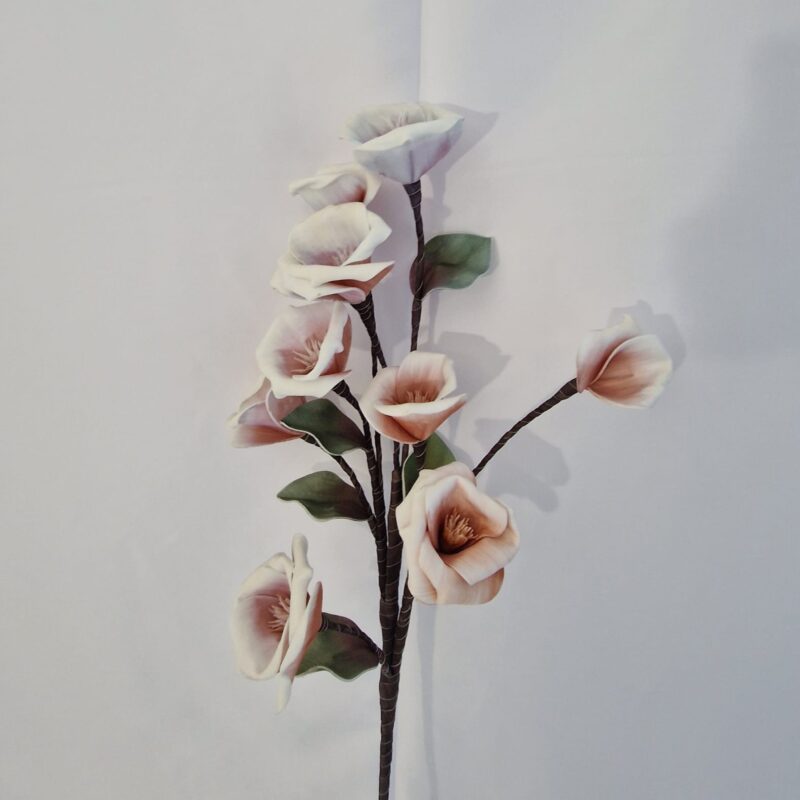 Floare artificiala Magnolia - imagine 5