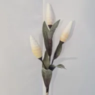 Floare artificiala decor (h 112 cm) - imagine 2
