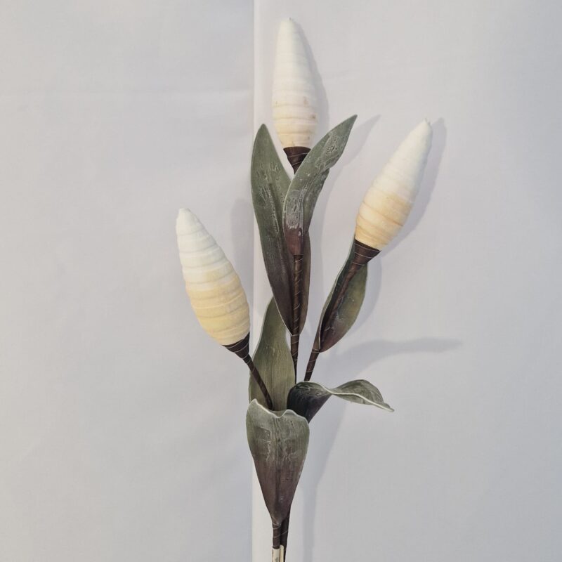 Floare artificiala decor (h 112 cm) - imagine 2