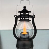 Felinar decorativ LED - Negru