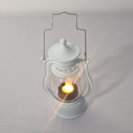 Felinar decorativ LED - Alb - imagine 2